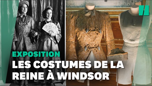 D'anciens costumes de la reine Elizabeth II et de Margaret exposés pour la première fois