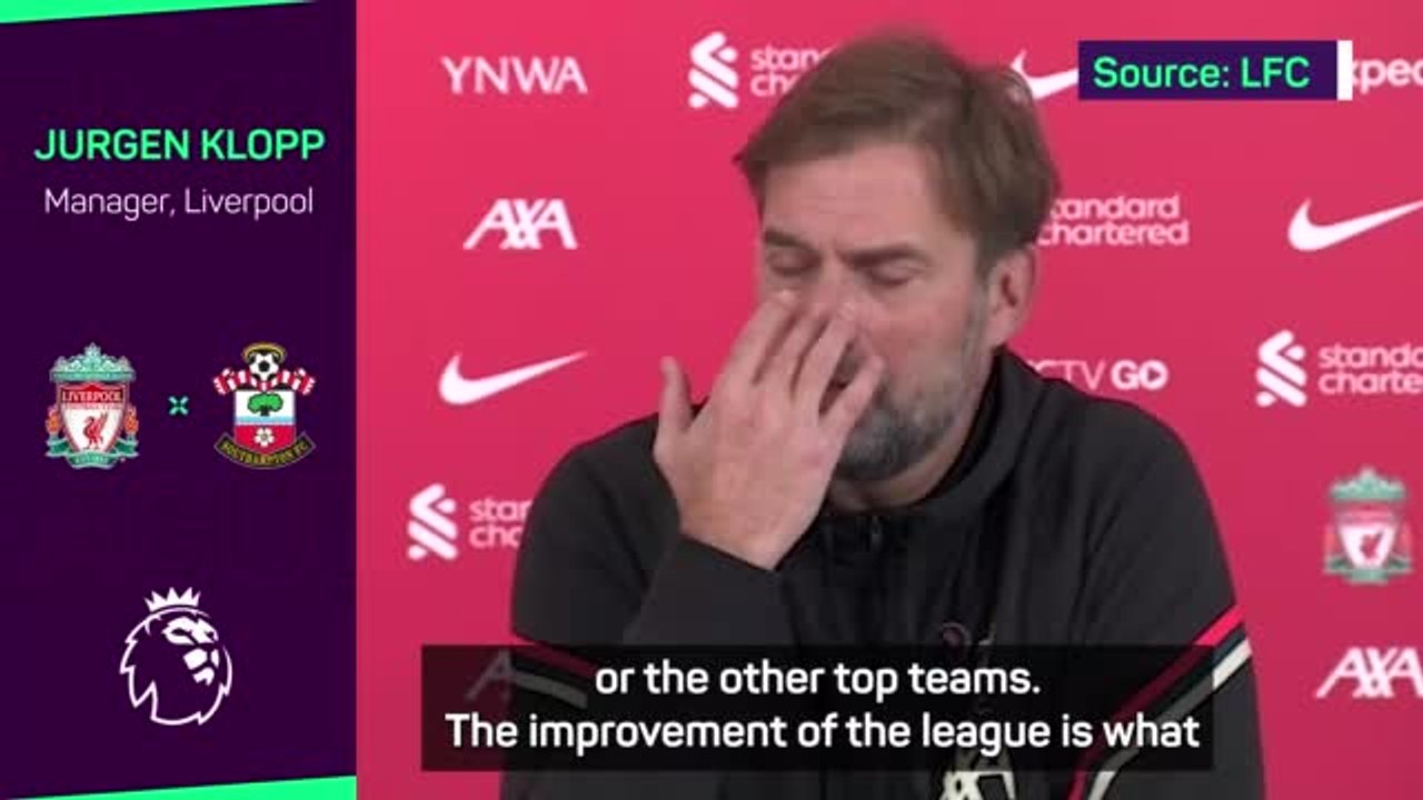 Premier League season 'best so far' - Klopp
