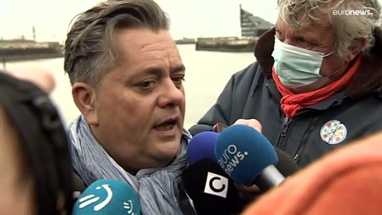 Französische Fischer drohen Boris Johnson: 'Wir können auch anders'