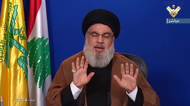 كلمة الأمين العام لحزب الله سماحة السيد حسن نصر الله 26-11-2021