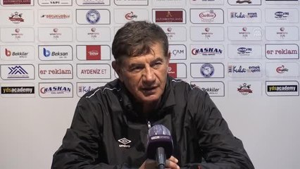 BALIKESİR - Balıkesirspor - Manisa FK maçının ardından