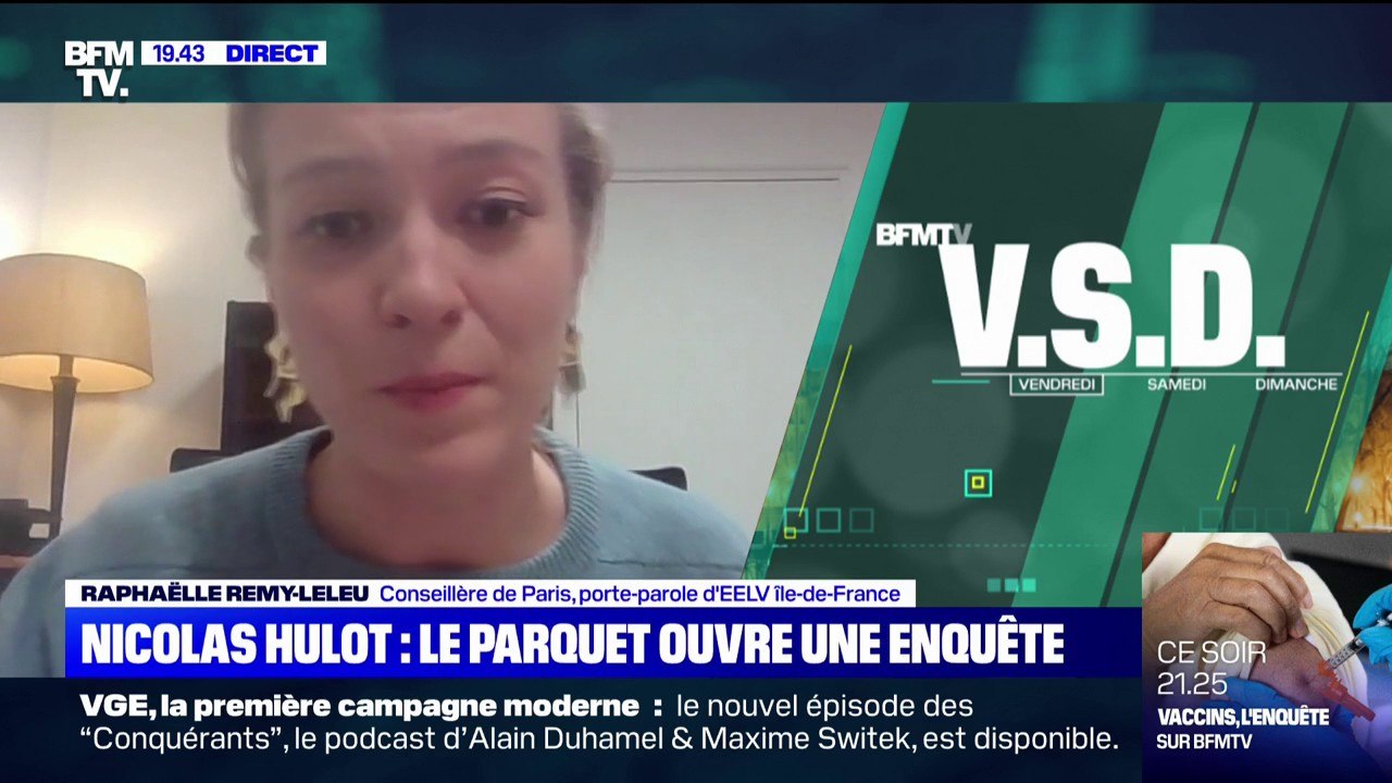 Raphaëlle Rémy-Leleu à propos de Nicolas Hulot: "Combien faut-il de témoignages de femmes pour qu'elles soient enfin crues ?"