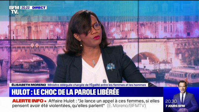 Élisabeth Moreno: Je lance un appel à ces femmes, si elles pensent avoir été violentées, qu'elles parlent
