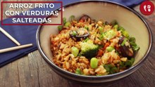 Arroz frito con verduras salteadas | Receta práctica | Directo al Paladar México