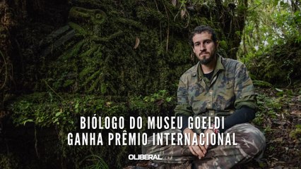 Biólogo do Museu Goeldi ganha prêmio internacional