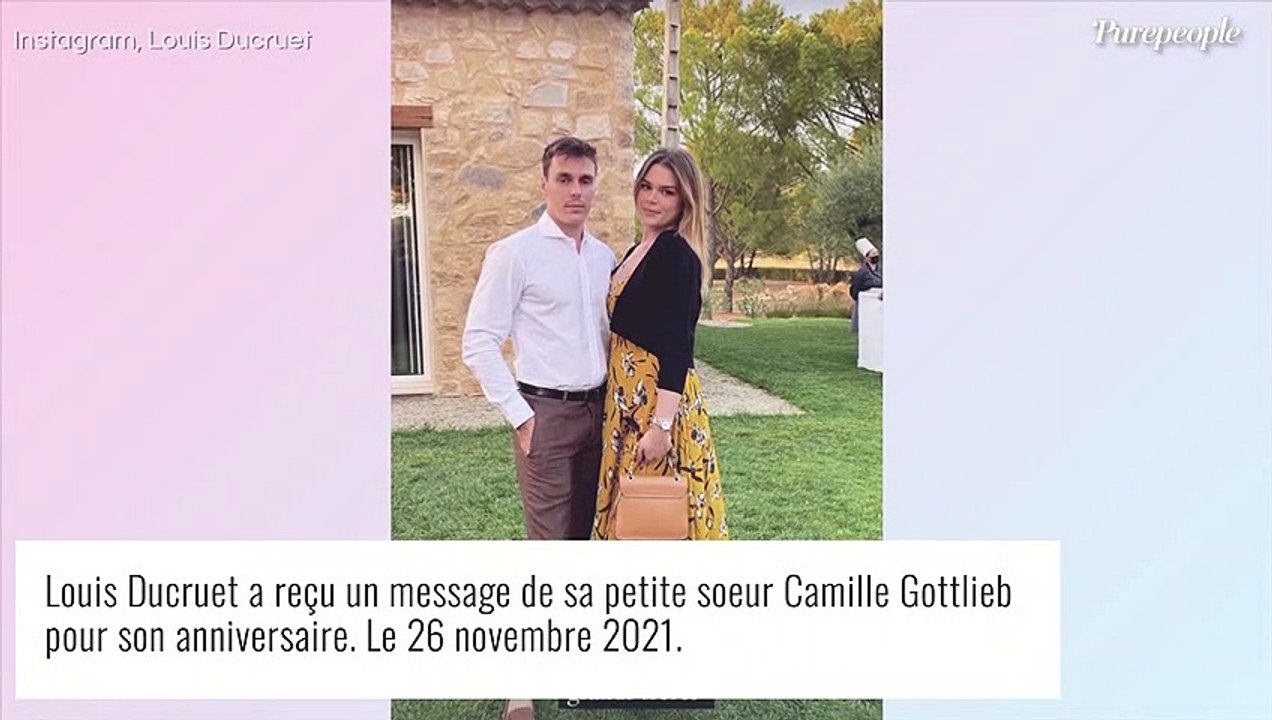 Louis Ducruet couvert d'amour par son épouse Marie et de sa petite soeur Camille Gottlieb