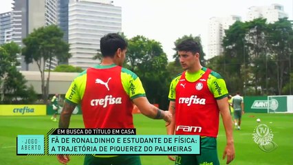 URUGUAIO DO VERDÃO! Fã de Ronaldinho Gaúcho e estudante de física, Piquerez pode ser heroi na decisão deste sábado (27). Conheça a trajetoria do lateral do Palmeiras. #JogoAberto