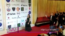 دينا فؤاد بإطلالة أنيقة في افتتاح مهرجان القاهرة السينمائي