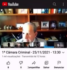 Desembargadores falam amenidades sem perceber que estavam ao vivo