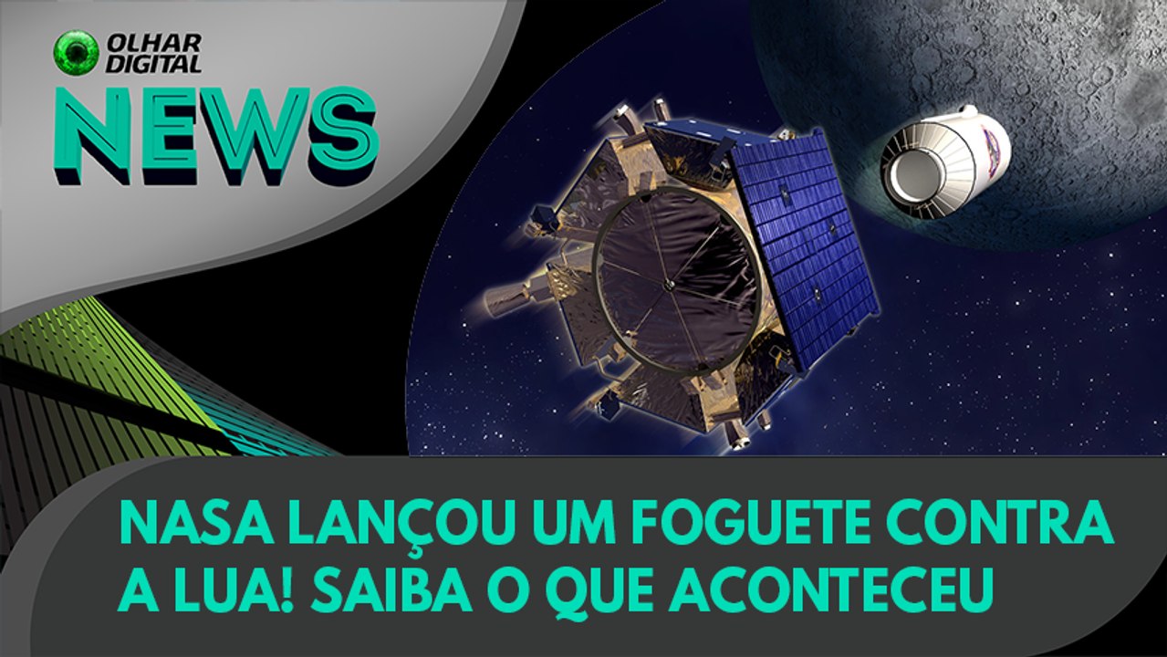 Ao Vivo | NASA lançou um foguete contra a Lua! Saiba o que aconteceu | 26/11/2021 | #OlharDigital