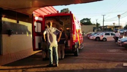 Homem fratura o punho após cair de três metros de altura no viveiro da Coopavel