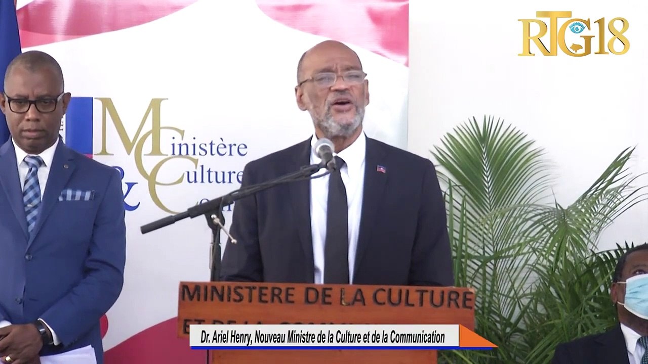 Premye minis Ariel Henry enstale kòm minis kilti ak kominikasyon