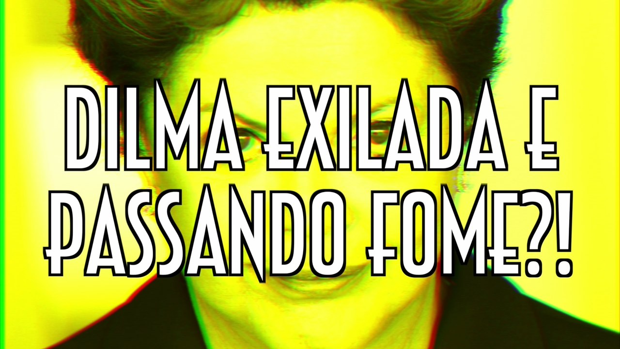 Dilma exilada e passando fome?! - EMVB - Emerson Martins Video Blog 2016