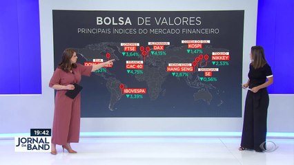 A velocidade de propagação da variante Ômicron preocupa o mercado financeiro. As bolsas pelo mundo registraram forte queda nesta sexta-feira.