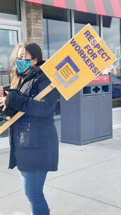 Amazon Workers Protest on Black Friday