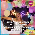 Niurka Marcos festejó en grande su cumpleaños, en compañía de sus hijos