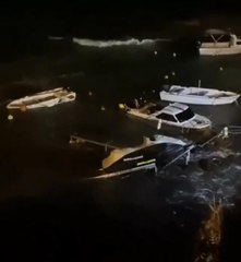 Seferhisar'da fırtına hayatı olumsuz etkiledi