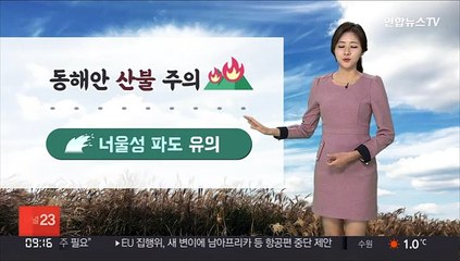 [날씨] 전국 대체로 맑음…공기 깨끗