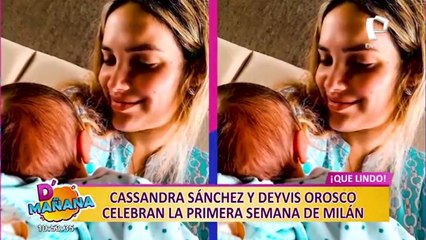 Picantitas del Espectáculo: Deyvis Orosco y Cassandra Sánchez celebran la primera semana de Milán