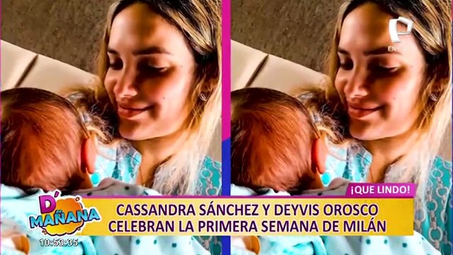 Picantitas del Espectáculo: Deyvis Orosco y Cassandra Sánchez celebran la primera semana de Milán