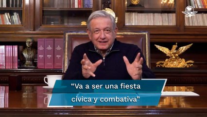 "Para no perder la costumbre", AMLO reitera invitación a informe en el Zócalo capitalino