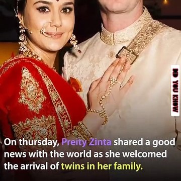 Expensive Birthday Gifts Of Preity Zinta Twins Babies
