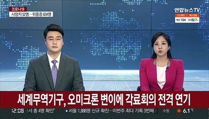 세계무역기구, 오미크론 변이에 각료회의 전격 연기