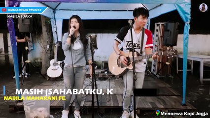 NABILA GA KUAT NAHAN TANGIS HARU__ MASIH - ADA BAND (COVER BY NABILA MAHARANI FT. TRI SUAKA)