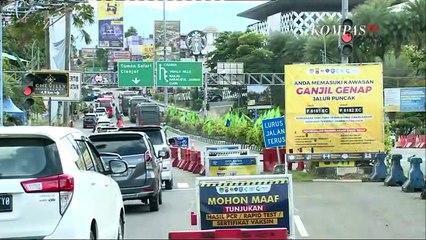 Download Video: Siang Ini Sistem Satu Arah Akan Diberlakukan dari Arah Jakarta Menuju Kawasan Puncak