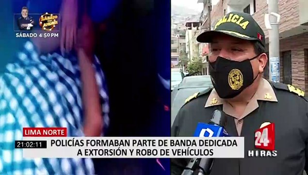 Independencia: dos policías eran parte de banda de 'robacarros' y extorsionadores