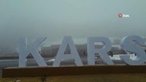 Kars'ta yoğun sis ve soğuk hayatı olumsuz etkiliyor