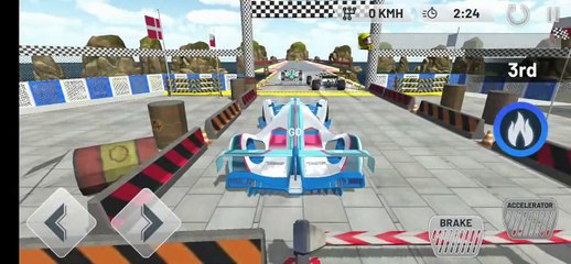 Formula Car Stunts GT Racing - Mega Ramp Car _ Android Gameplay