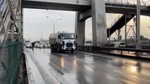 Kazadan dolayı ulaşıma kapanan D-100 kara yolunun İstanbul yönü açıldı