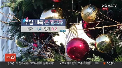 [날씨] 주말 맑고 일교차 커…동해안 대기 건조