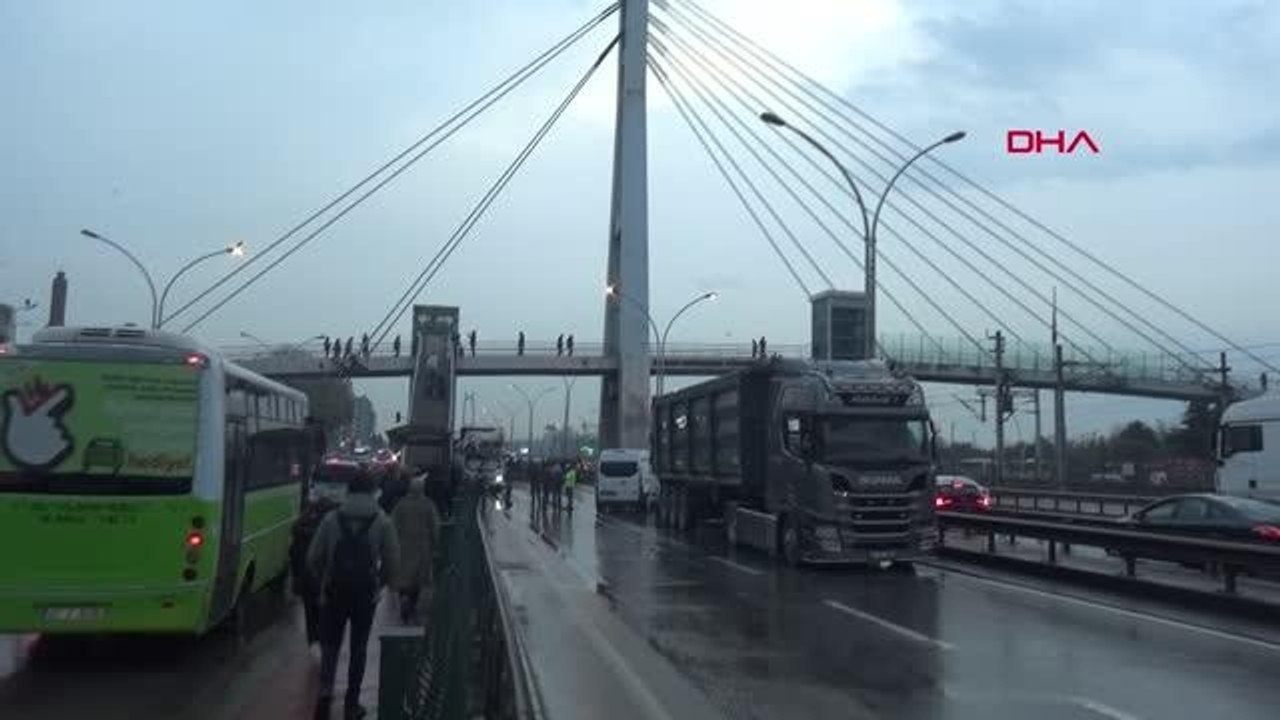 ÜST GEÇİTTEN ATLADI, KAZAYA NEDEN OLDU