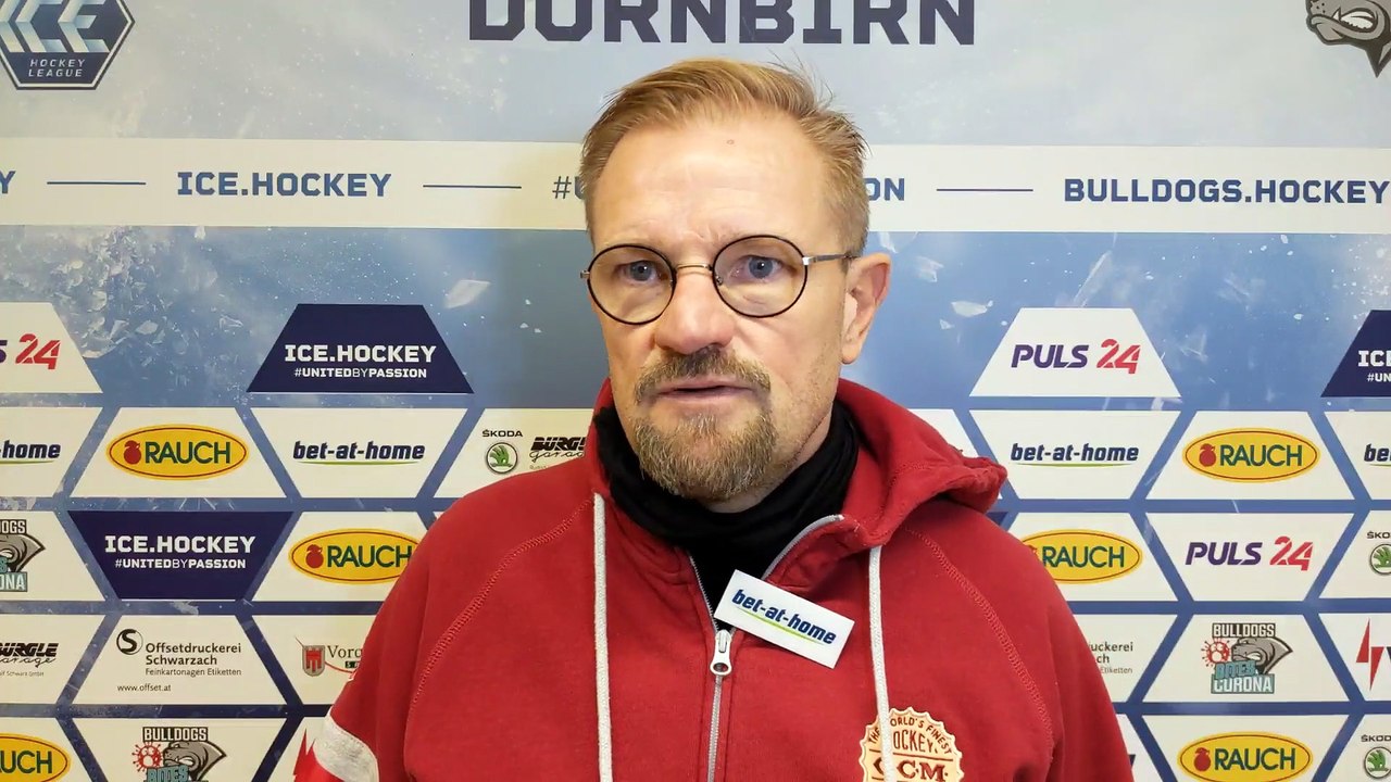 21.Runde: Petri Matikainen (KAC) nach Auswärtssieg in Dornbirn