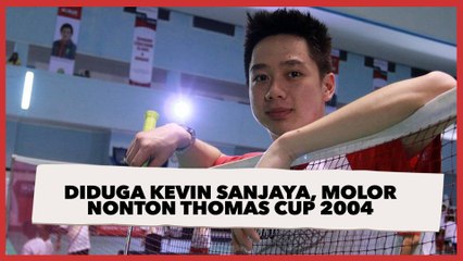 Beredar Video Diduga Masa Kecil Kevin Sanjaya, Molor saat Nonton Thomas Cup 2004