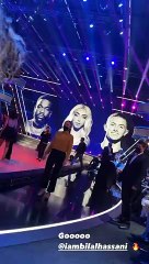 Nabilla dans le public de Danse avec les stars pour soutenir son ami Bilal Hassani le 26 novembre 2021