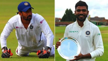 Saha Making It Easy For Ks Bharat | Teamindia Test Squad || Oneindia Telugu