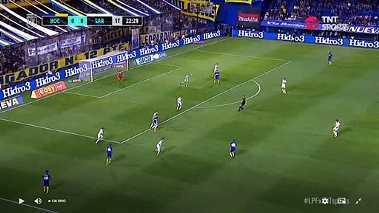 Torneo Liga Profesional de Futbol 2021: Boca 0 - 0 Sarmiento (Primer Tiempo)