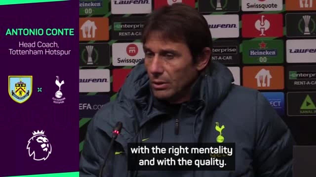 Conte urges patience to rebuild Tottenham