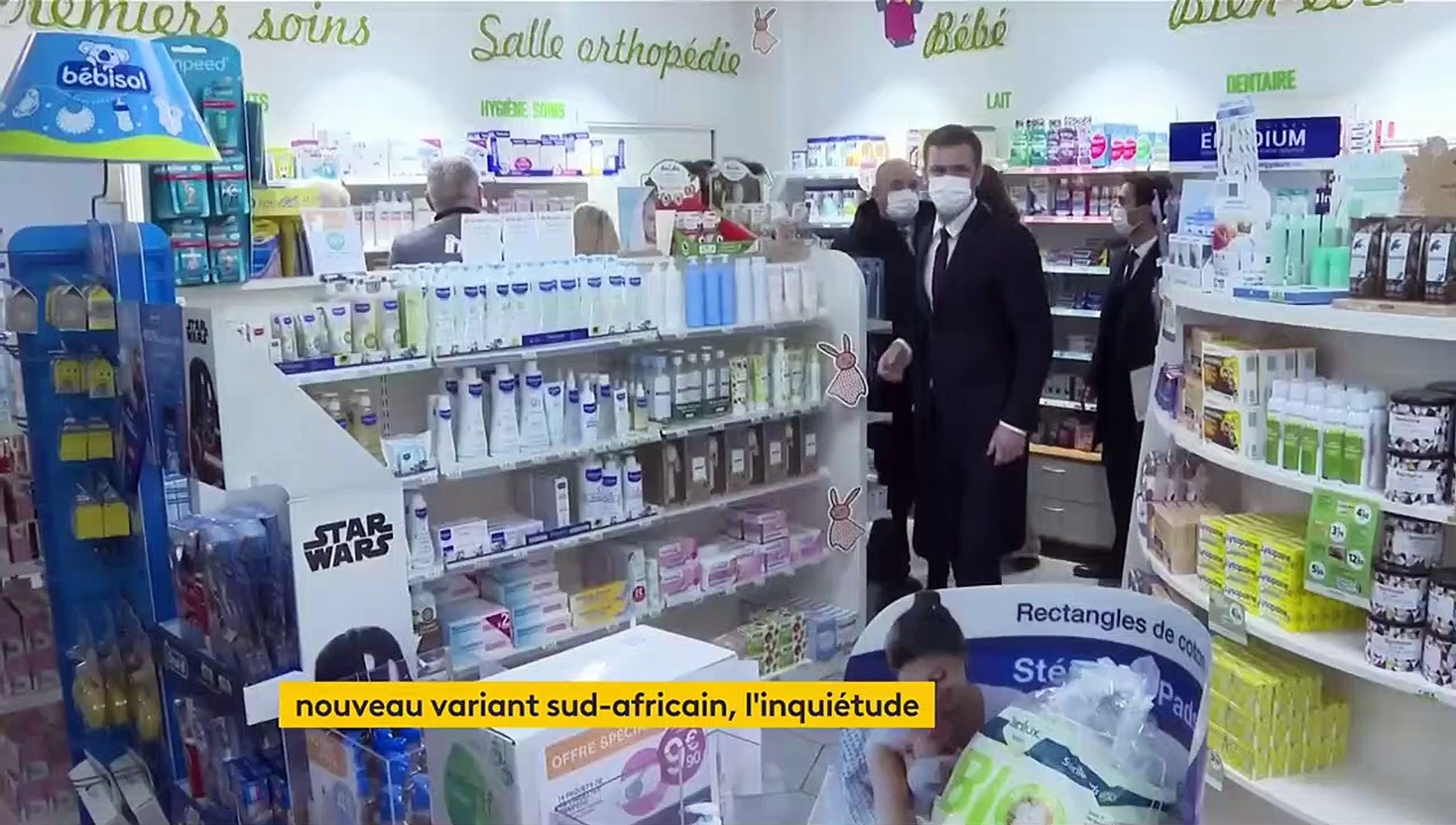covid 19 inquietude autour du variant sud africain video dailymotion
