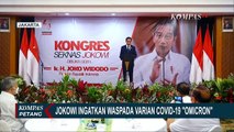 Presiden Joko Widodo Minta Warga Waspada Varian Covid-19 Omicron dari Afrika Selatan