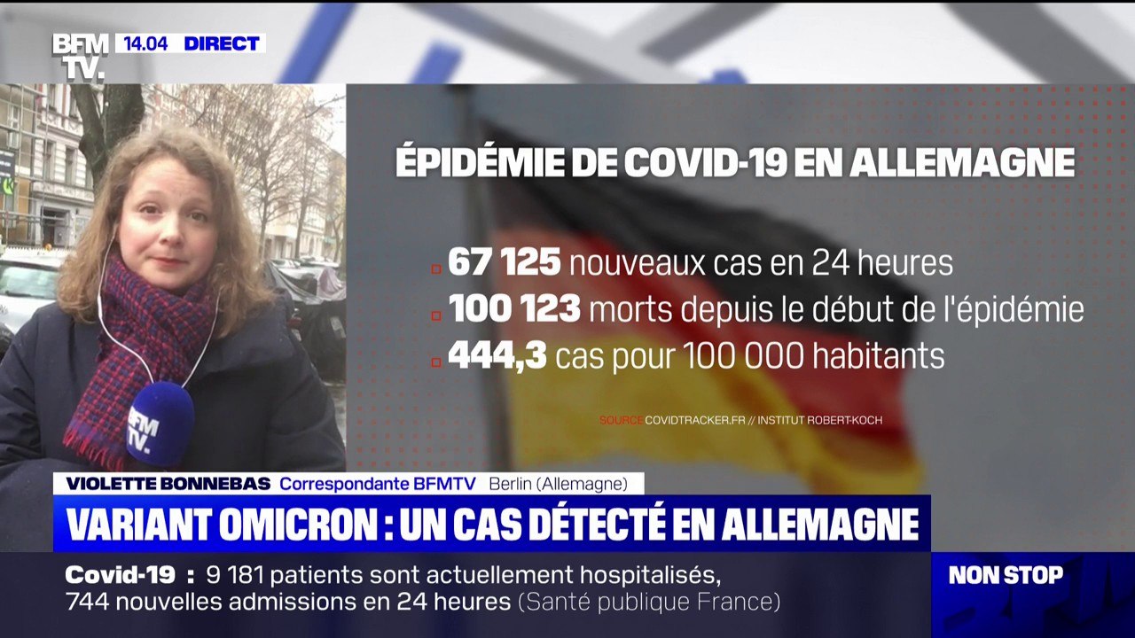 Variant Omicron: un premier cas suspect détecté en Allemagne