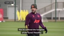 James 'head and shoulders' above Wan-Bissaka, Shaw 'a little lost' for United