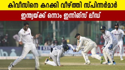 India Takes 1st Innings Lead Thanks To Axar Patel Fifer | Oneindia Malayalam
