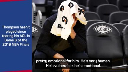 Thompson 'nearing the finish line' - Kerr and Curry anticipate Klay's return