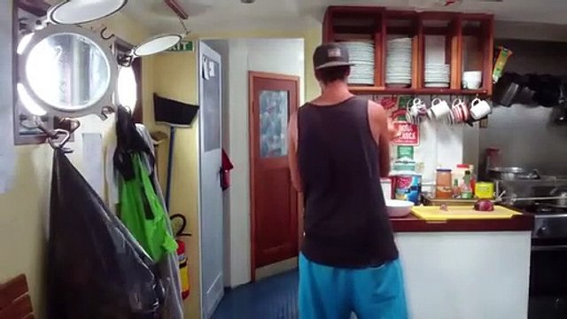 Pas si simple de cuisiner à bord d'un voilier