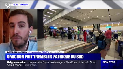 Variant Omicron: l'exode des touristes pour quitter à tout prix l'Afrique du Sud