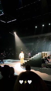 Jules Renault, le compagnon de Fauve Hautot, a assisté à la finale de Danse avec les stars le 26 novembre 2021.